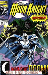 MOON KNIGHT (1989 Series)  (MARVEL) (MARC SPECTOR) #40 Very Good Comics Book 
