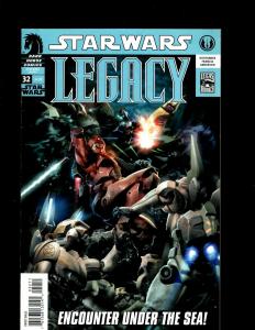 Lot of 7 Star Wars Legacy Dark Horse Comic Books #26 27 28 29 30 31 32 J398