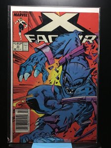 X-Factor #33 Newsstand Edition (1988)