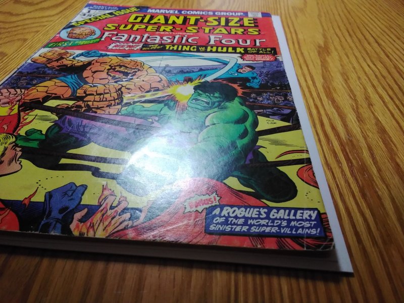 Giant-Size Super-Stars #1 (1974) Thing Hulk Fantastic Four