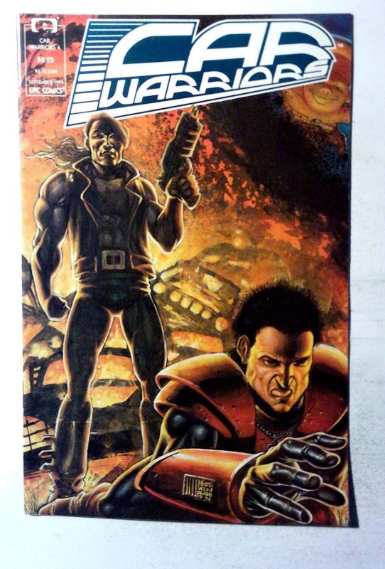 Car Warriors #4 (1991) Epic Comics 1st Print Comic Book