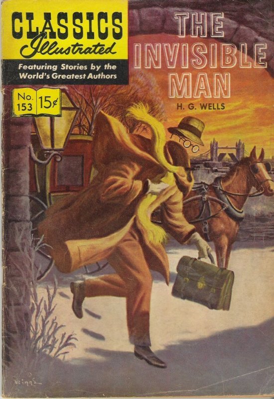 Classics Illustrated #153 (1959)  HRN 167  VG 4.0