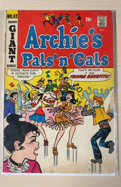 Archie's Pals 'N' Gals #62 (1971)