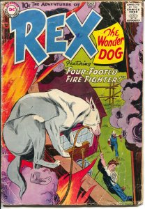 Adventures of Rex The Wonder Dog #41 1958-DC-Gil Kane art-G/VG