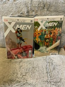 Lot of 2 Book X-MEN GOLD #29 30 WEDDING SPECIAL ROGUE GAMBIT  