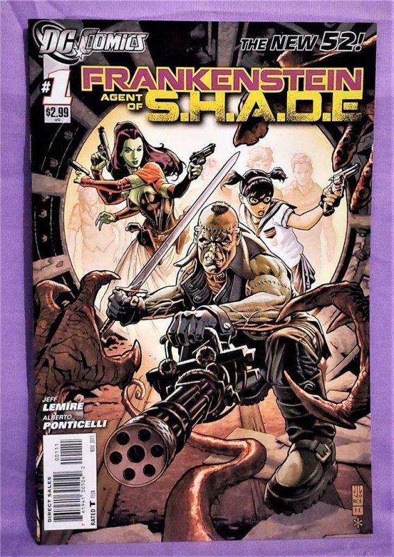 FRANKENSTEIN Agent of S.H.A.D.E. #1 - 6 Jeff Lemire DC New 52 (DC, 2011)! 