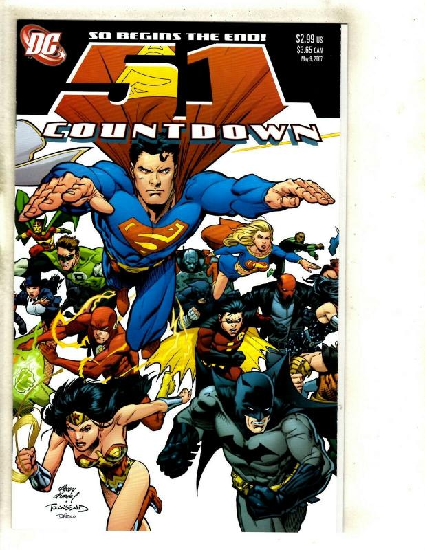 12 Countdown Final Crisis DC Comics # 51 50 49 48 47 46 45 44 43 42 41 40 EK14 