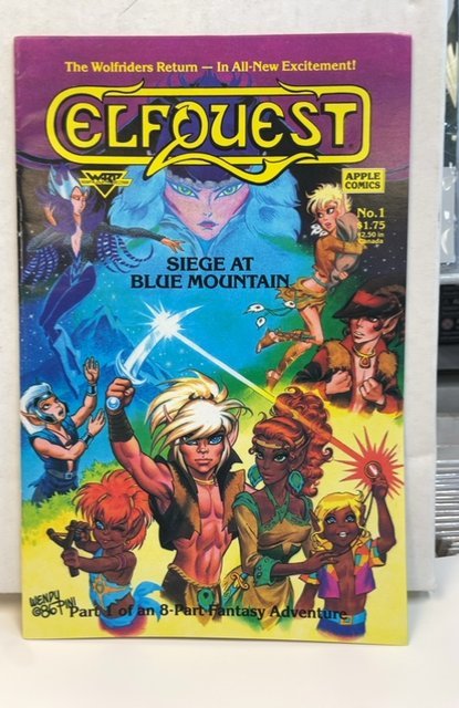 ElfQuest: Siege at Blue Mountain #1 (1987)