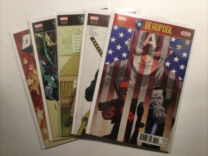 Deadpool 31 32 33 34 36 Lot Run Set Near Mint Nm Marvel