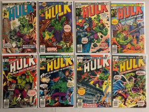 Incredible Hulk lot #195-245 Marvel 1st (average 5.0) 35 diff (1976-'80)