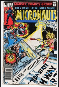 Micronauts #6 Newsstand Edition (1979) Micronauts