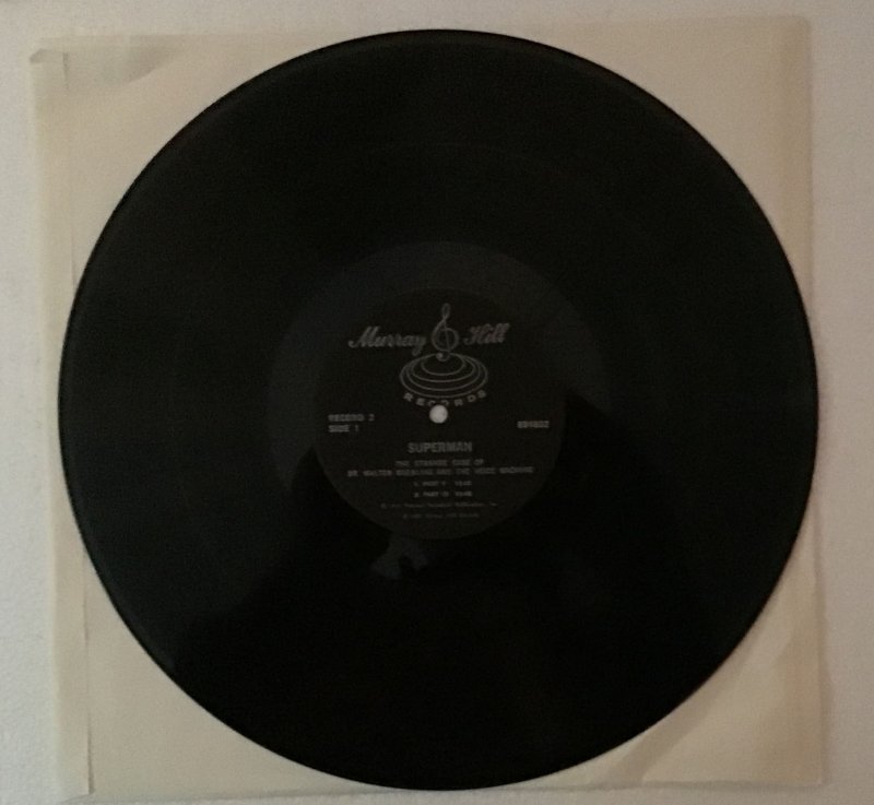 Superman 3-Record set, LP, 894602, Murray Hill Radio Theatre