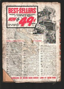 ARGOSY 2/1943-First issue produced by Popular Pubs-Returns to pulp format-War...