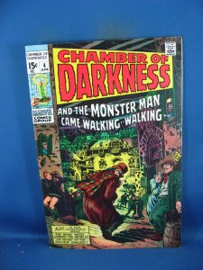 CHAMBER OF DARKNESS 4 NM- CONAN TRYOUT BARRY SMITH  MARVEL 1970