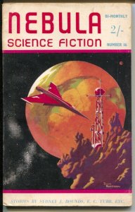 Nebula Science Fiction #16 3/1956-Munro-Robert Silverberg-Furry Ackerman-VG+