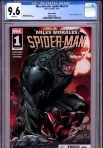 Miles Morales Spider-Man #1 2019 Marvel CGC 9.6 4th Printing