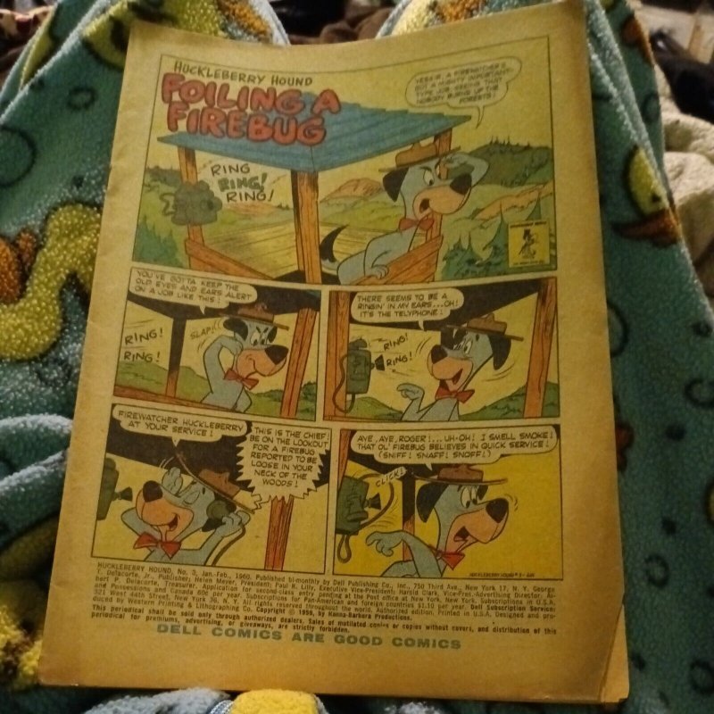 Huckleberry Hound And Yogi Bear 11 Issue Silver Bronze Age Comics lot Run Set...