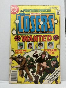 Our Fighting Forces #175 1977 Featuring the Losers