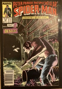 The Spectacular Spider-Man #131 Newsstand Edition (1987)