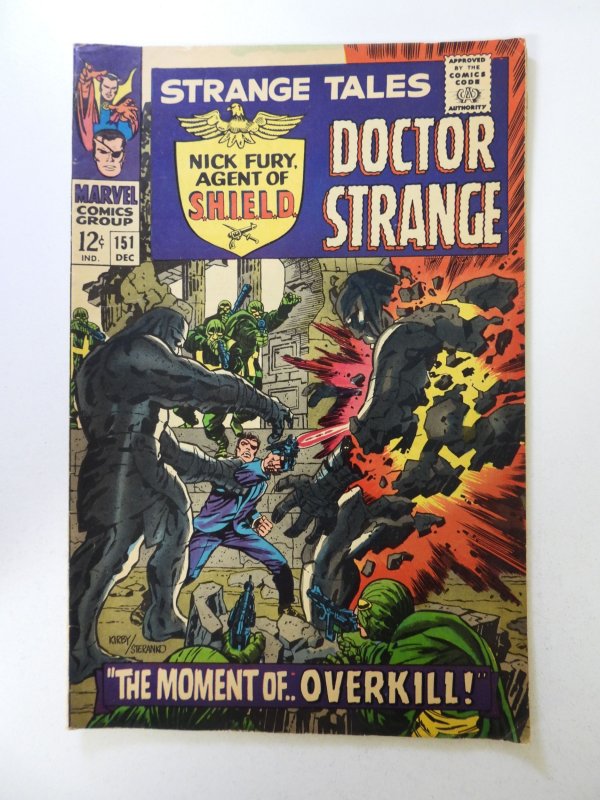 Strange Tales #151 (1966) FN- condition overspray