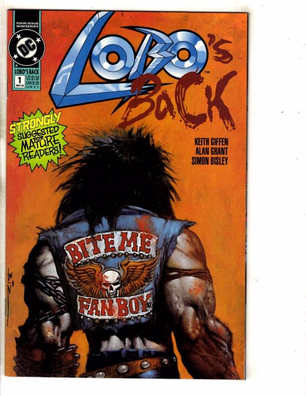 Lobo's Back Complete DC Comics Ltd Series # 1 2 3 4 Justice League Batman CR8