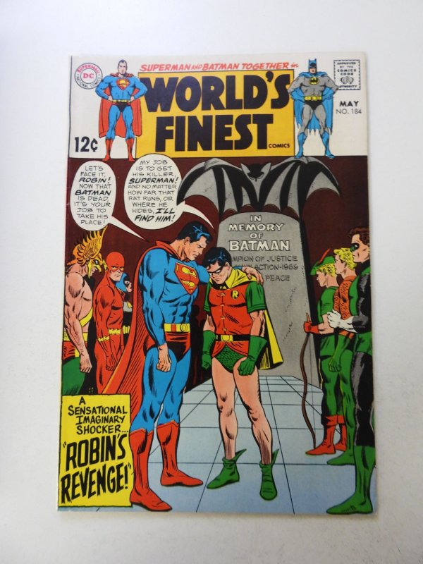 World's Finest Comics #184 (1969) VF- condition