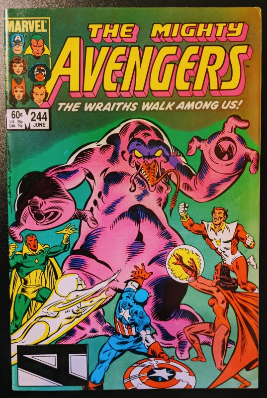 The Avengers #244 (1984) VF-