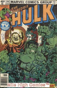 HULK  (1962 Series) (#1-6, #102-474, #600-635)(INCREDIB #248 NEWSSTAND Fair