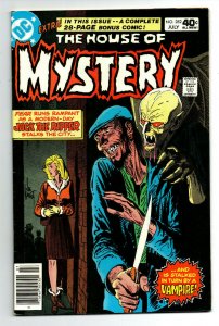House of Mystery #282 newsstand - Vampire - Horror - 1980 - VF 