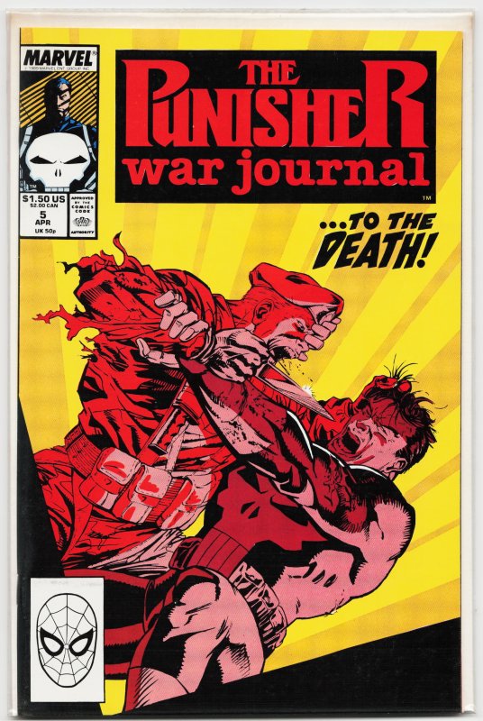 The Punisher War Journal #5 (1989) Punisher