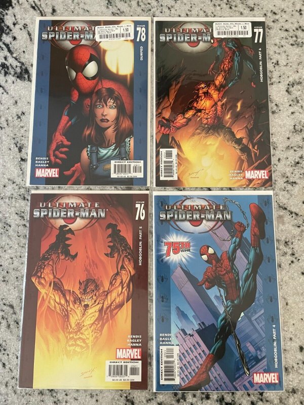 4 Spider-Man Marvel Comic Books # 75 76 77 78 NM Venom Carnage X-Men 31 CH23