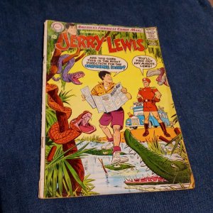 The ADVENTURES of JERRY LEWIS # 107 DC COMICS 1968 HUMOR SILVER AGE COMEDY