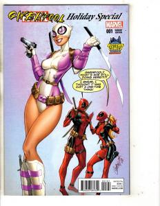 Gwenpool Holiday Special #1 NM 1st Print Variant Cover Marvel Comics MIDTOWN MK5
