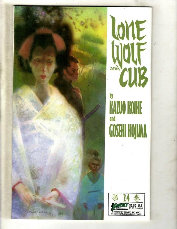 Lot Of 8 Lone Wolf & Cub First Comics # 20 21 22 23 24 25 31 32 Kojima JF6