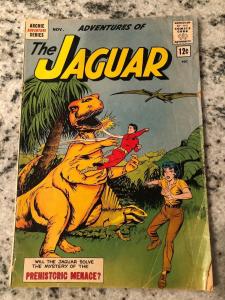 Adventures Of The Jaguar # 10 1962 VG- Archie Adventure Series Comic Book JS1