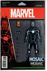 MOSAIC #1 CHRISTOPHER ACTION FIGURE VARIANT COMIC BOOK