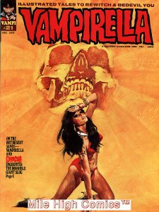 VAMPIRELLA  (MAGAZINE) (1969 Series) #21 Fine