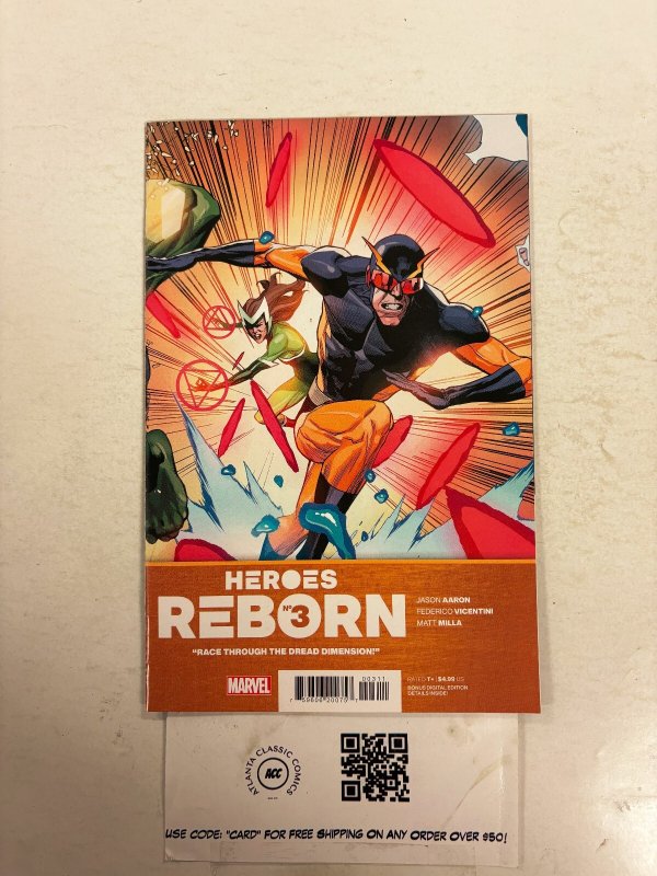 Heroes Reborn #3 NM Marvel Comic Books Blade Iron Man Hyperion 24 HH87