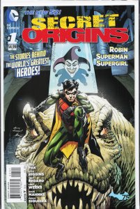 Secret Origins #1 Variant Cover (2014) Superman