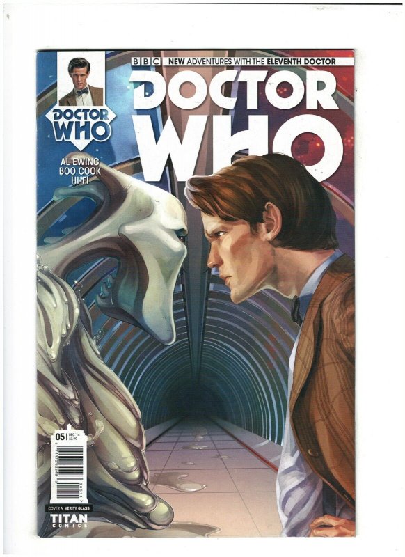 Doctor Who: The Eleventh Doctor #5 VF+ 8.5 Titan Comics 2014 Cover A