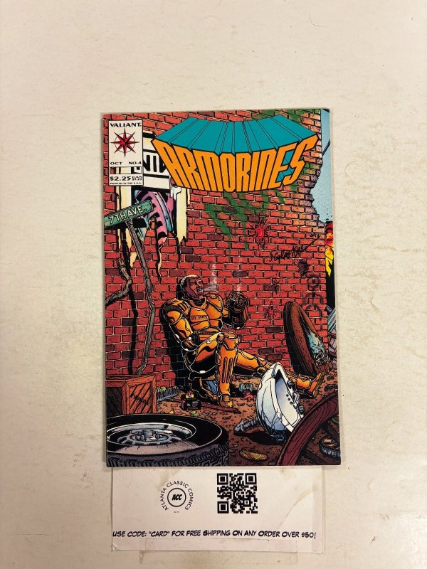 Armorines #4 NM Valiant Comic Books X-O Manowar Ninjak 16 HH107