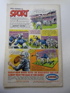 World's Finest #154 VG Condition centerfold detached at one staple