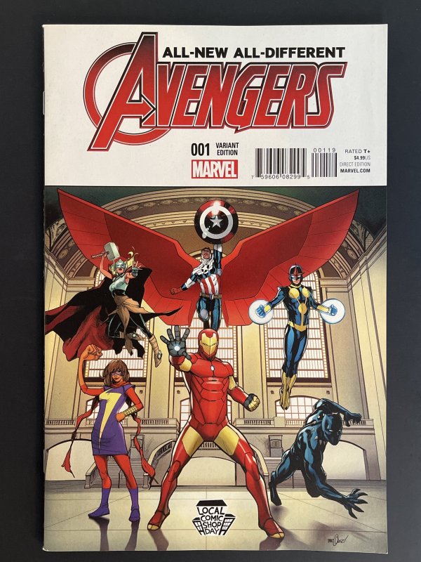 All-New, All-Different Avengers #1 Local Comic Shop Day variant (2016)