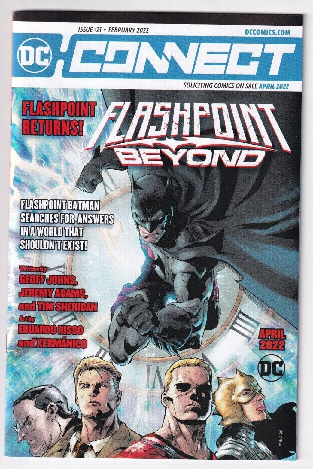 DC Connect #21 February April 2022 Flashpoint Beyond Batman | Comic Books -  Modern Age, DC Comics, Batman / HipComic