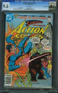 Action Comics #505 (1980) CGC 9.6 NM+