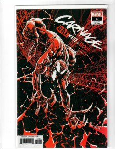 Carnage: Black, White & Blood #1 variant cover