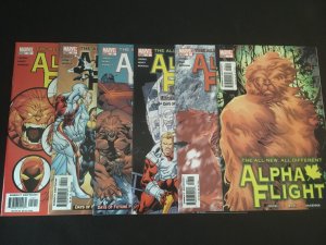ALPHA FLIGHT #1, 2, 3, 4, 5, 6, 7, 8, 9, 10, 11, 12 VFNM Condition 