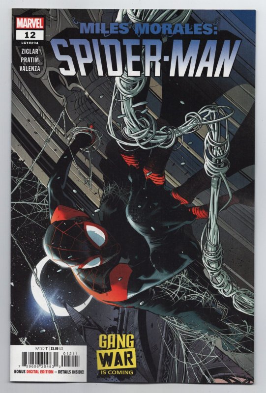 Miles Morales Spider-Man #12 Vicentini Main Cvr (Marvel, 2023) NM