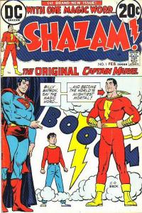 Shazam #1 (Feb-73) FN+ Mid-Grade Captain Marvel (Billy Batson)