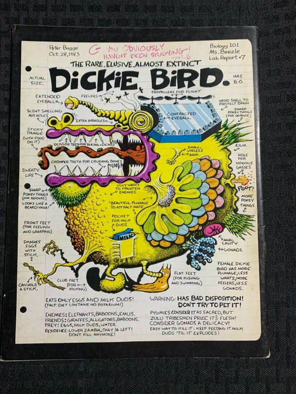 1984 WEIRDO Magazine #10 FN+ 6.5 R Crumb / Last Gasp 1st Printing